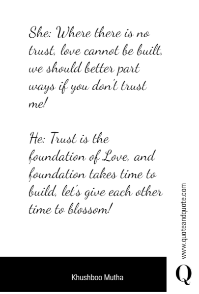 trust in love