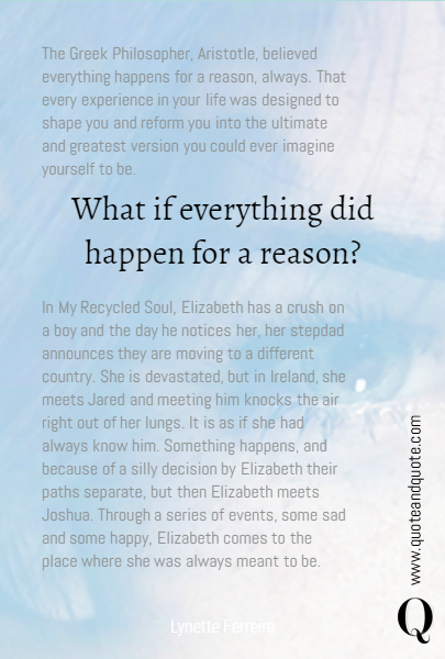 What If Everything Did Happen For A Reason The Greek Philosopher